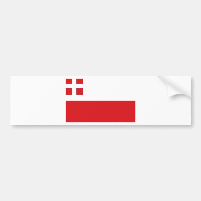 Autocollant De Voiture Drapeau d'Utrecht (province) (Devant)
