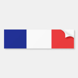 Autocollant De Voiture Drapeau français Tricolore
