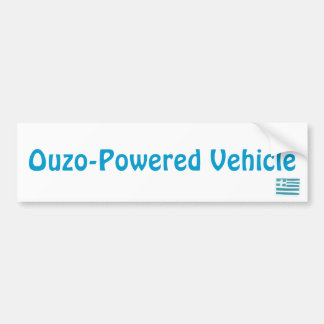 Autocollant De Voiture Drapeau grec, véhicule Ouzo-Actionné