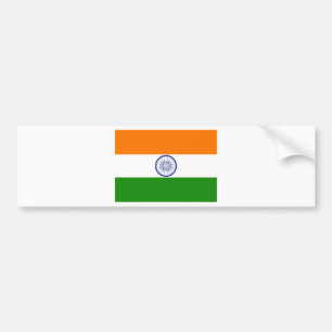 Autocollant De Voiture Drapeau indien