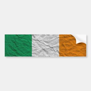 Autocollant De Voiture drapeau irlandais