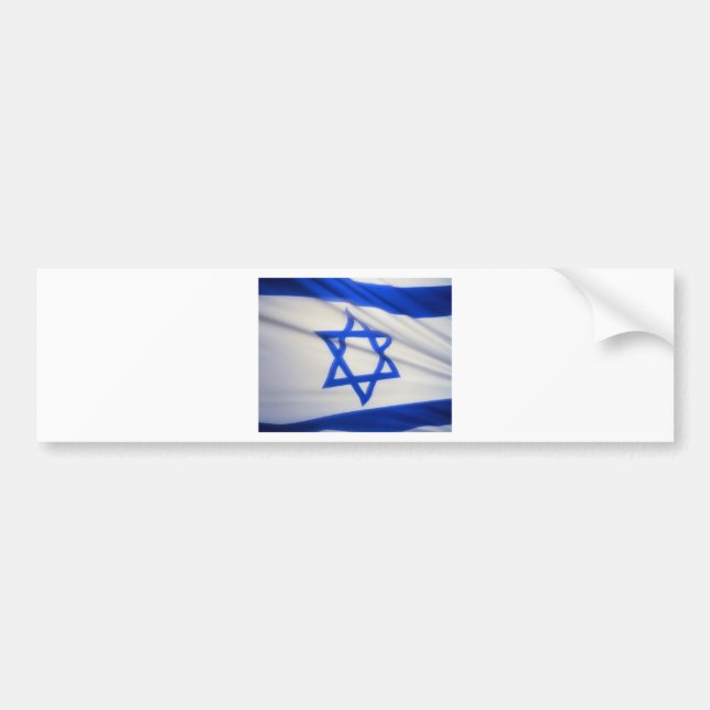 Autocollant De Voiture Drapeau israélien (Devant)