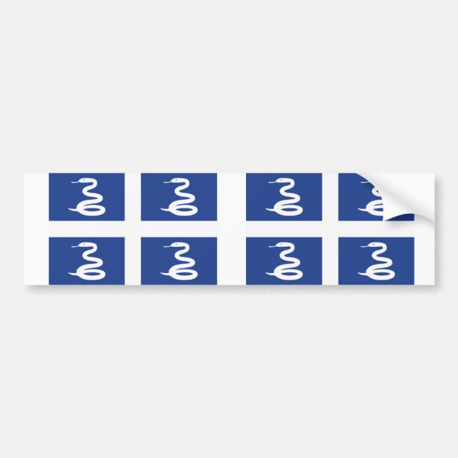 Autocollant De Voiture Drapeau Martinique (Devant)