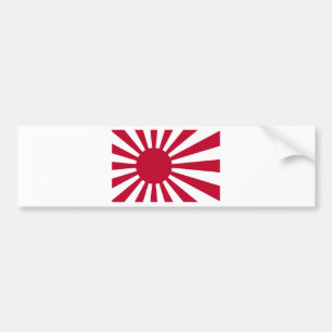 Autocollant De Voiture Drapeau naval du Japon - drapeau japonais de