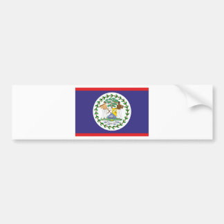 Autocollant De Voiture Drapeau officiel de Belize