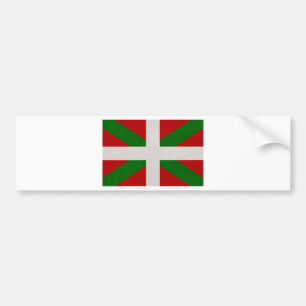 Autocollant De Voiture Drapeau Pays Basque Euskadi