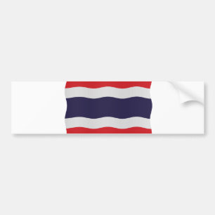 Autocollant De Voiture drapeau thaïlandais