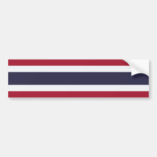 Autocollant De Voiture Drapeau thaïlandais (Thaïlande)