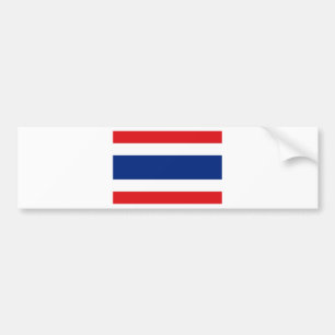 Autocollant De Voiture Drapeau Thaïlande