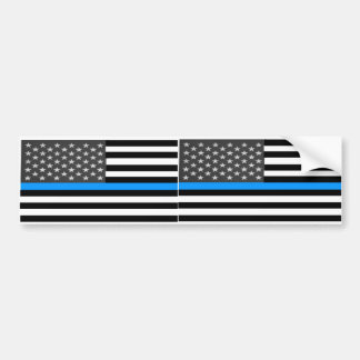Autocollant De Voiture Drapeau tombé de police