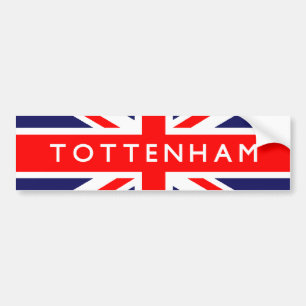 Autocollant De Voiture Drapeau tottenham