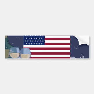 Autocollant De Voiture Drapeau USA_