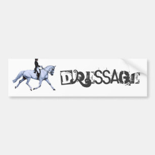 Autocollant De Voiture DRESSAGE d'EXTRÉMITÉ d'art de cheval