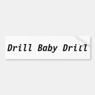 Autocollant De Voiture Drill Baby Drill