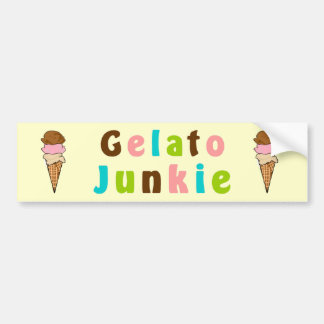 Autocollant De Voiture Drogué de Gelato