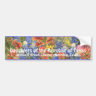 Autocollant De Voiture DRT TexasWildflower Bumpersticker