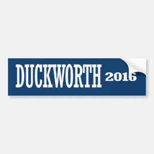 Autocollant De Voiture Duckworth - Tammy Duckworth 2016