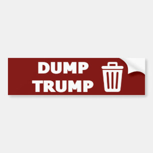 Autocollant De Voiture Dump Trump