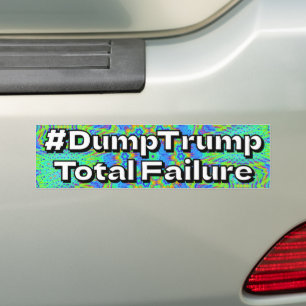 Autocollant De Voiture #DumpTrump Échec Total