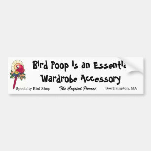 Autocollant De Voiture Dunette d'oiseau de TCP