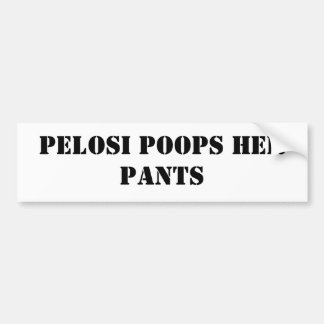 Autocollant De Voiture Dunettes de Pelosi elle pantalon
