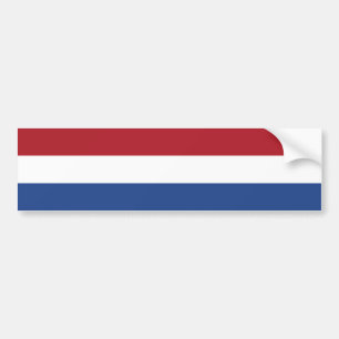 Autocollant De Voiture Dutch Flag