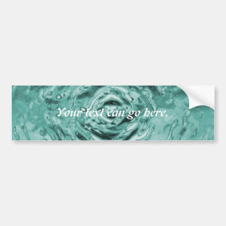Autocollant De Voiture Eau Turquoise