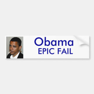 Autocollant De Voiture Échouer d'Obama
