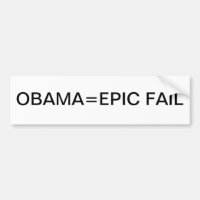 ÉCHOUER ÉPIQUE d'Obama=