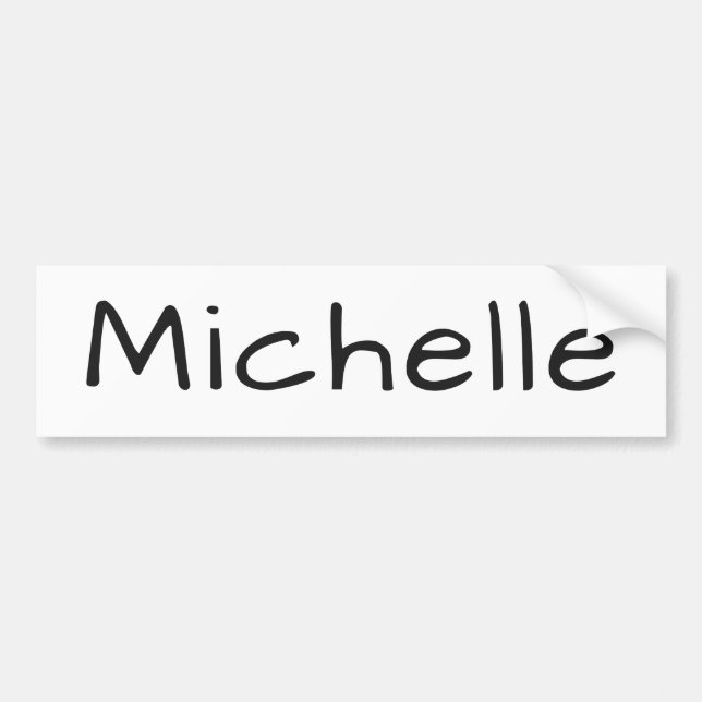 Autocollant De Voiture Écriture manuscrite unique et professionnelle pour (Devant)