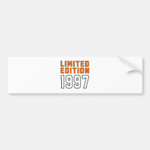 Autocollant De Voiture Édition limitée 18 conceptions d'anniversaire