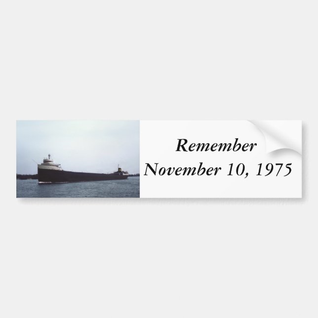 Autocollant De Voiture Edmund Fitzgerald (Devant)