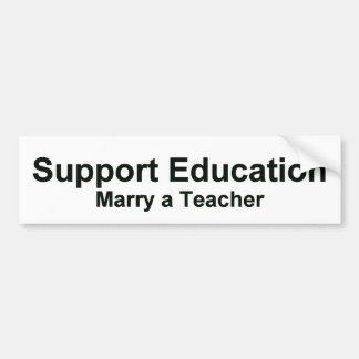 Autocollant De Voiture Éducation de soutien