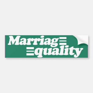 Autocollant De Voiture ÉGALITÉ DU MARIAGE ÉGALISE -.png