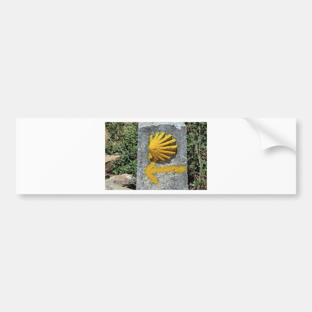 Autocollant De Voiture EL Camino De Saint-Jacques-de-Compostelle, (Devant)