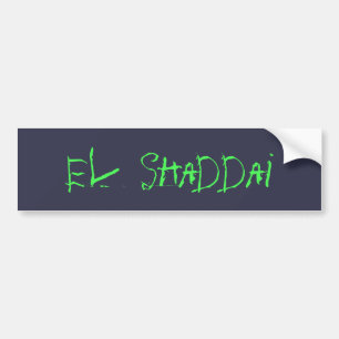 Autocollant De Voiture EL Shaddai
