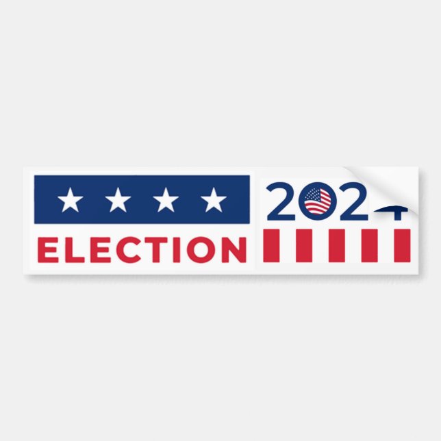 Autocollant De Voiture Élection 2024 (Devant)