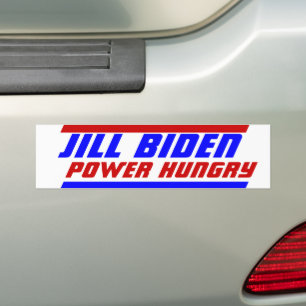Autocollant De Voiture Élection de 2024 Président JILL BIDEN Power Hungry