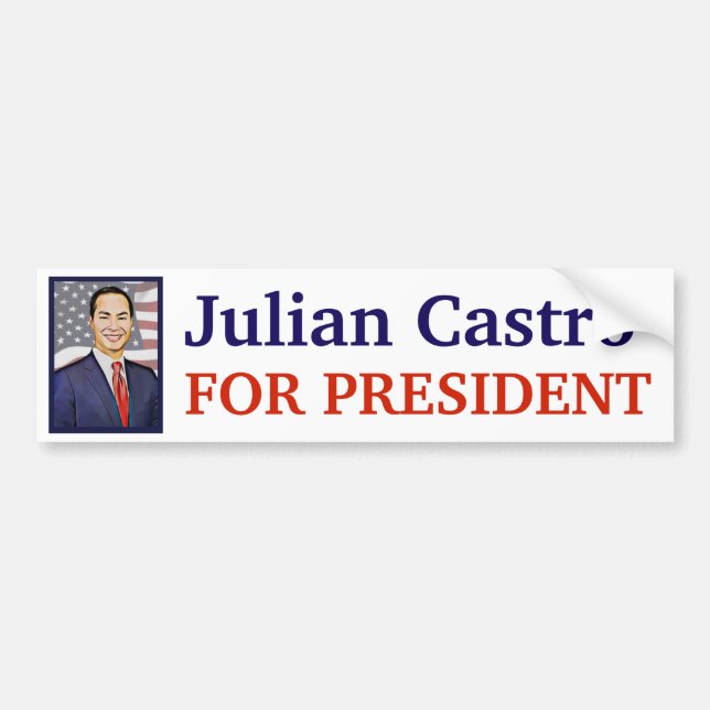 Autocollant De Voiture Élection présidentielle de 2020 Julian Castro (Devant)