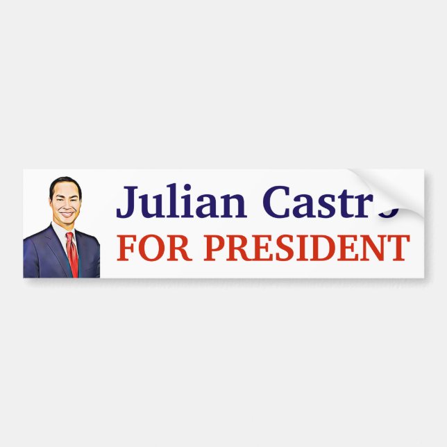 Autocollant De Voiture Élection présidentielle de 2020 Julian Castro (Devant)