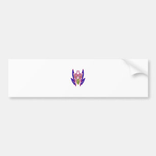 Autocollant De Voiture Elégante aquarelle Rose Imprimer