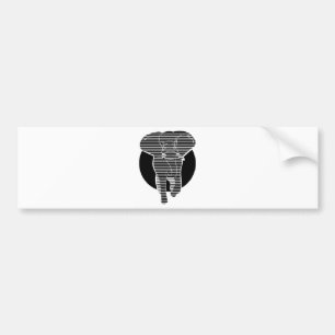 Autocollant De Voiture Éléphant