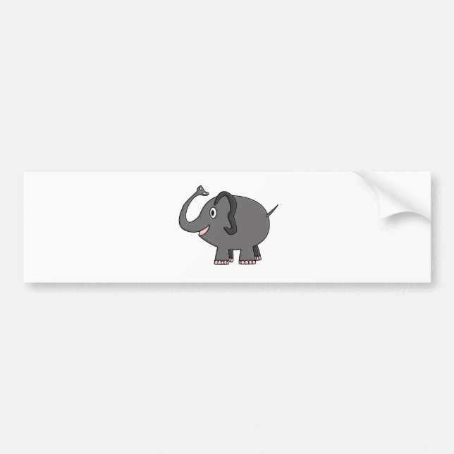 Autocollant De Voiture éléphant (Devant)