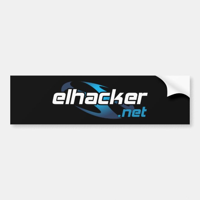 Autocollant De Voiture elhacker.net (Devant)
