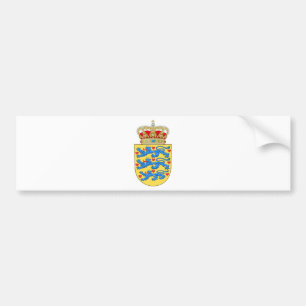 Autocollant De Voiture emblème du Danemark