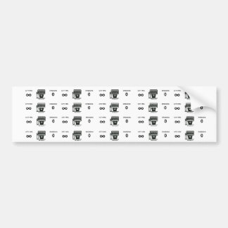Autocollant De Voiture Émissions MPG/0 d'infini