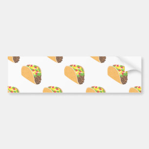 Autocollant De Voiture emoji taco