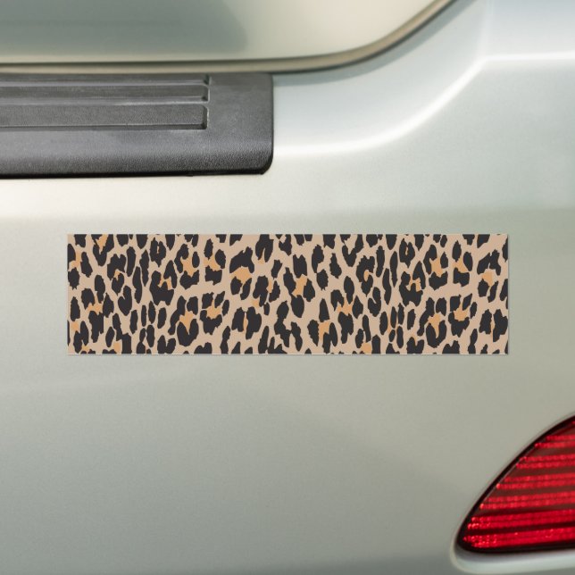 Autocollant De Voiture Empreinte de léopard, Spots de léopard, Leopard Br (En voiture)
