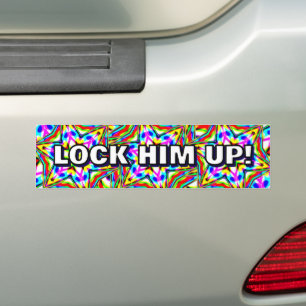Autocollant De Voiture EMPRISONNEZ-LE ! (vous pouvez changer les mots)