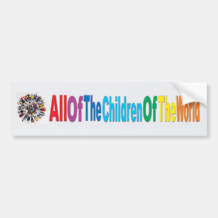 Autocollant De Voiture Enfants Du Monde